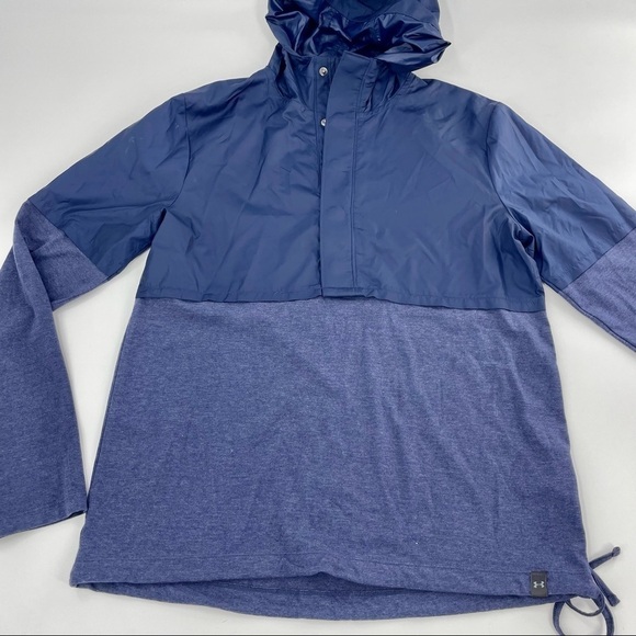 NWOT Under Armour Hybrid Wind Rain Pullover - size Small - Picture 2 of 13